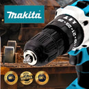 Taladro inalámbrico percutor Makita® + Maletin + 24 Accesorios + 2 Baterias 40 V