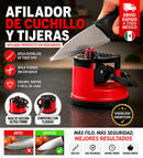✨ Afilador Profesional 2 en 1 | Cuchillos y Tijeras Siempre Afilados ⚡ Fácil, Seguro y Rápido