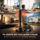 Antena Digital 4K Magnética – Canales Gratis en Alta Definición