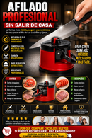 ✨ Afilador Profesional 2 en 1 | Cuchillos y Tijeras Siempre Afilados ⚡ Fácil, Seguro y Rápido