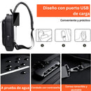 Mova® - Mochila Antirrobo Impermeable Con Carga USB