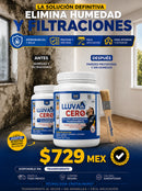 Lluvia Cero 2x1: Impermeabilizante Sellador + Brocha Aplicadora + Cinta TapaGoteras